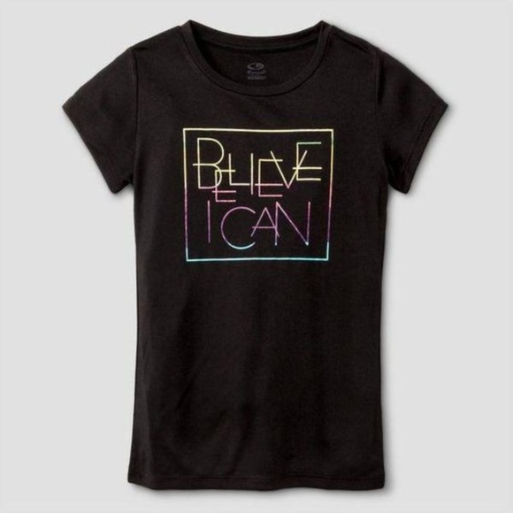 Champion Other - Champion S9846 Girls Graphic Tech T-Shirt Black Champion Other - Champion S9846 Girls Graphic Tech T-Shirt Black
